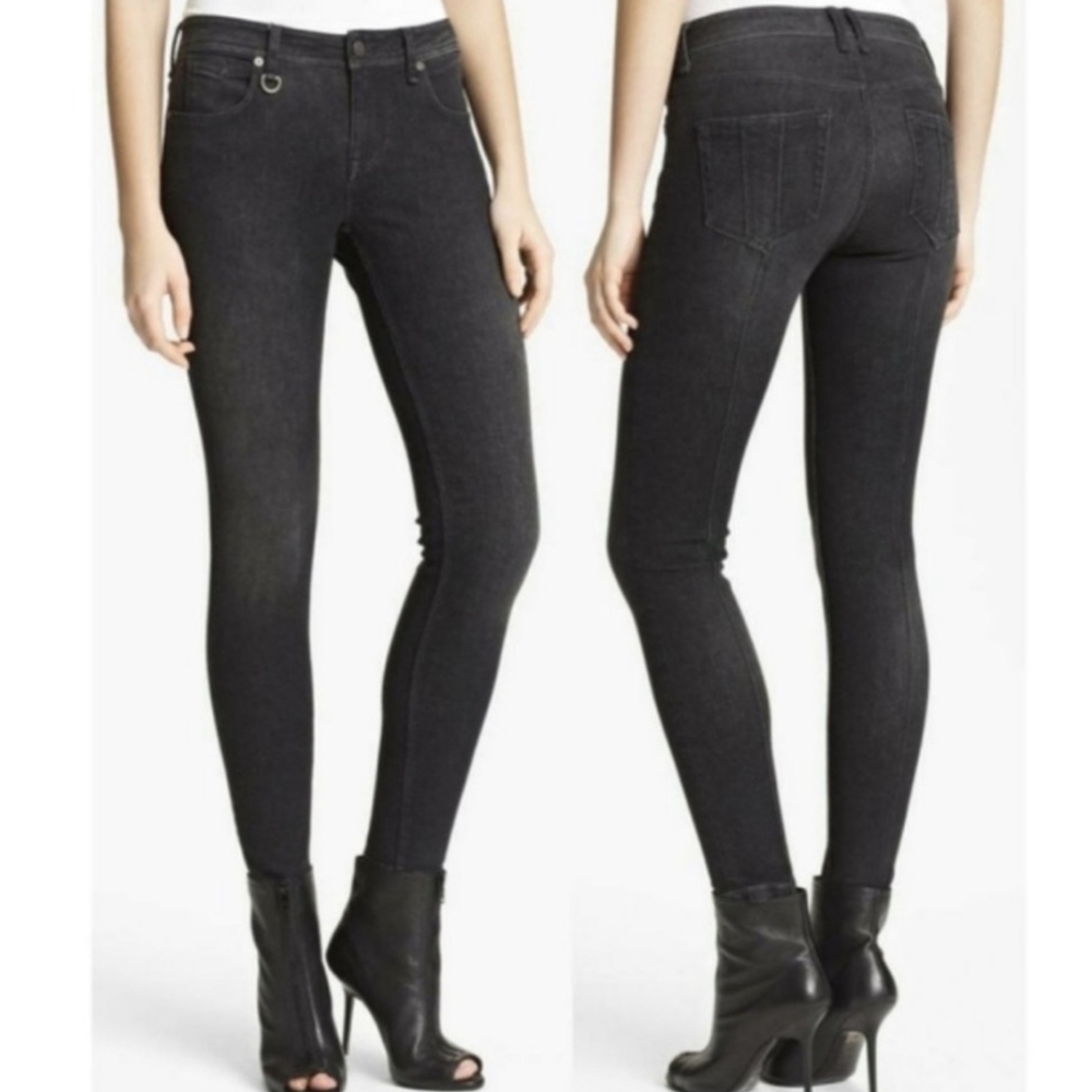 Burberry Westbourne Gray Skinny Ankle Jeans